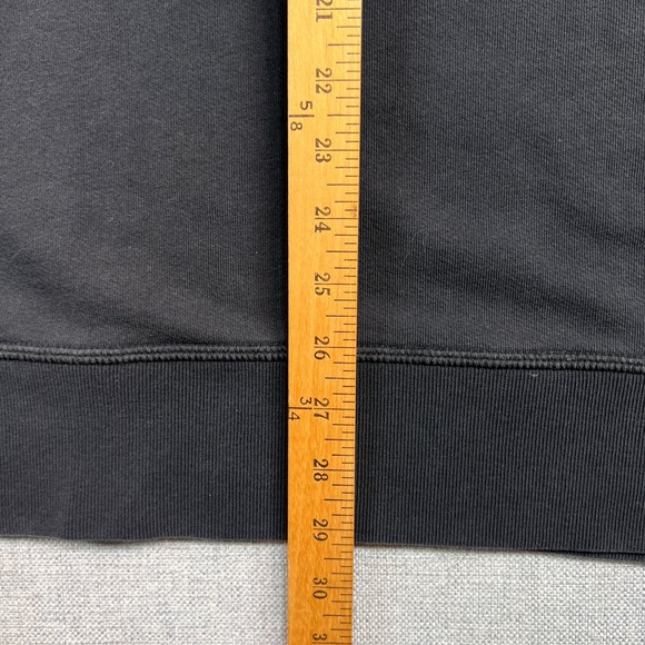 Billy Reid Shiloh Shawl Collar Pullover Sweatshirt Men XL Black Cotton Heritage - Picture 6 of 9